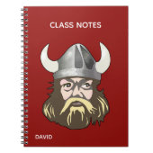 Viking Custom School Notebook Notizblock (Vorderseite)
