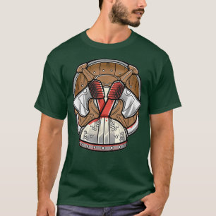 Viking Decor Helm Ax T-Shirt