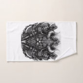 Viking Design Badhandtuch Set (Handtuch)