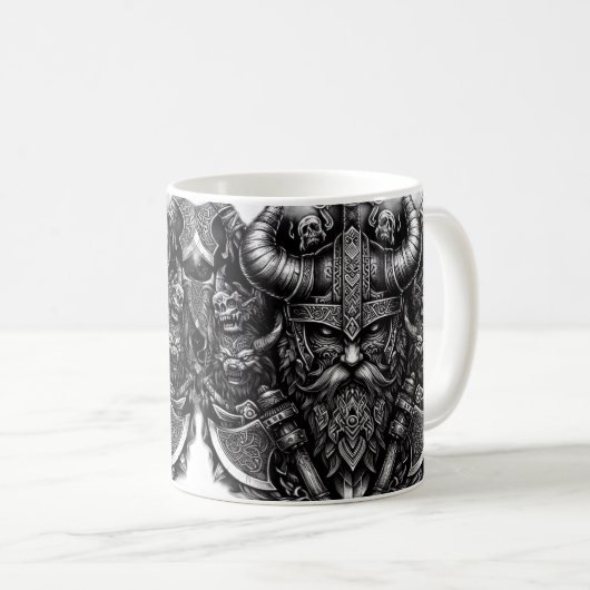 Viking Design Kaffeetasse (VorderseiteRechts)