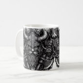 Viking Design Kaffeetasse (Vorderseite Links)