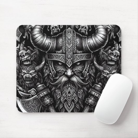Viking Design Mousepad (Mit Mouse)