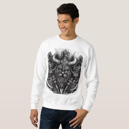 Viking Design Sweatshirt (Vorne ganz)