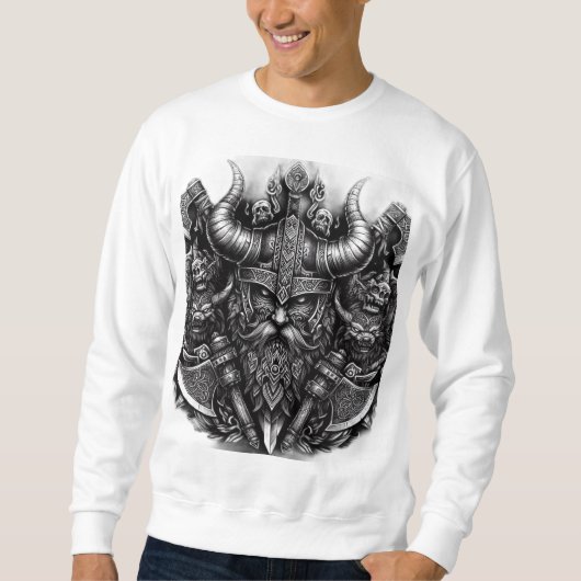 Viking Design Sweatshirt (Vorderseite)