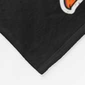 Viking Duck Funny Warrior Design Fleecedecke (Ecke)