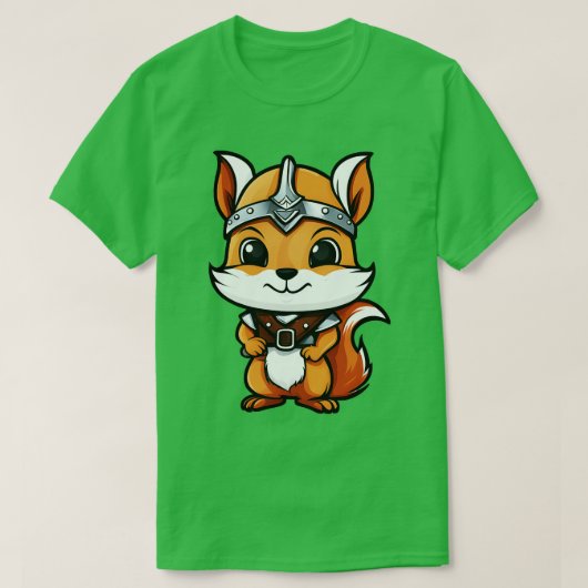 Viking Eichhörnchen T-Shirt (Design vorne)