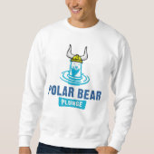 Viking-Eisbär-Kopfsprung für Männer Sweatshirt (Vorderseite)