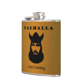 Viking-Flasche ~ Walhall Flachmann (Links)