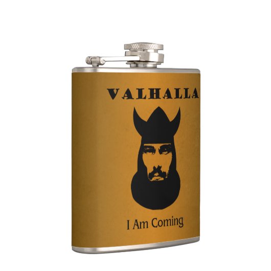 Viking-Flasche ~ Walhall Flachmann (Rechts)