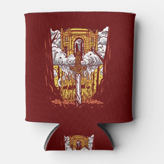 Viking Funeral Can Cooler Dosenkühler (Vorderseite)