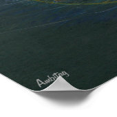 "Viking Funeral" Poster (Ecke)