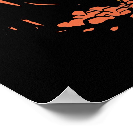 Viking Funeral Poster (Ecke)