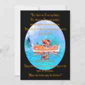 Viking Funerary Memorial #2   Einladung (Rückseite)