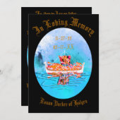 Viking Funerary Memorial #2   Einladung (Vorne/Hinten)