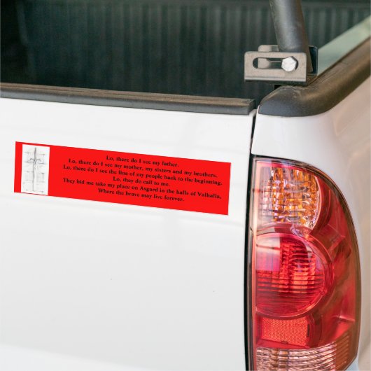 Viking-Gebet Autoaufkleber (Auf Lkw)