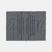 Viking-Gebet durch Michael Alexander Fleecedecke (Vorderseite (Horizontal))