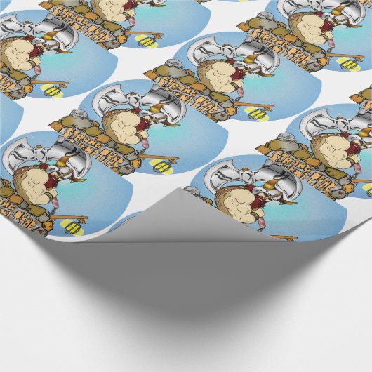 Viking Geschenkpapier (Ecke)