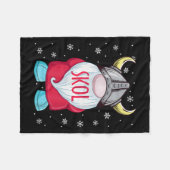 Viking Gnome Skol Christmas Norse Pajama Viking Me Fleecedecke (Vorderseite (Horizontal))