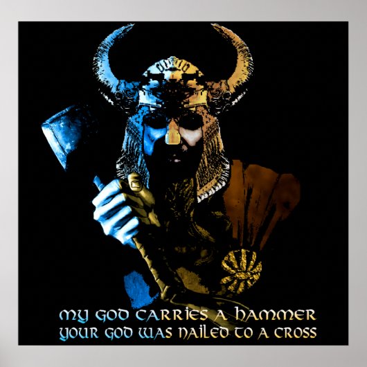 Viking God Poster (Vorne)