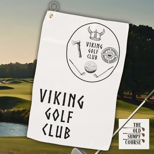 Viking Golf Club Golfhandtuch