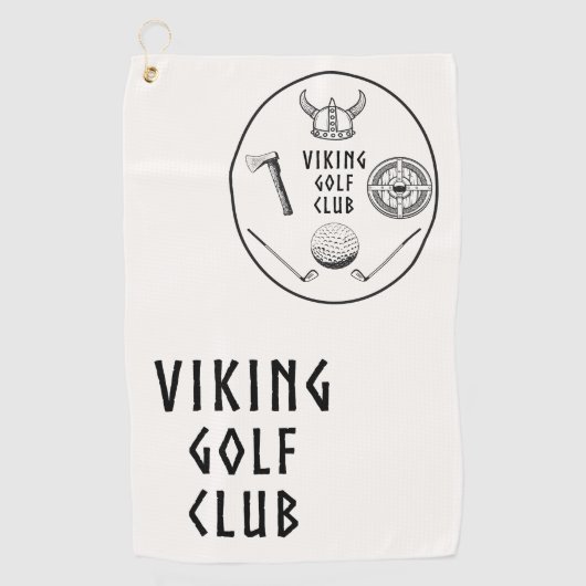 Viking Golf Club Golfhandtuch (Vorderseite)