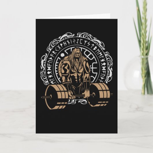 Viking Gym Karte (Vorderseite)