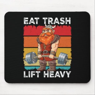 Viking Gym Weichtrainings essen Müllhalde Schweres Mousepad