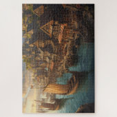 Viking Harbor Jigsaw Puzzle (Vertikal)