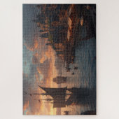 Viking Harbor Jigsaw Puzzle (Vertikal)