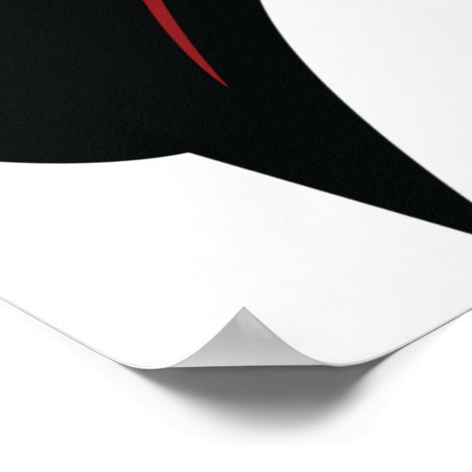 Viking Head Poster (Ecke)