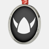 Viking-Held-Ideologie Silbernes Ornament (Links)