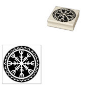 Viking Helm of Awe Design Gummi Briefmarke Gummistempel (Stempel)