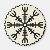 Viking Helm of Awe Magnet (Vorne)