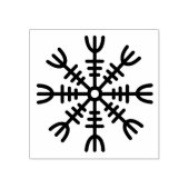 Viking Helm von Awe Rubber Design Briefmarke Gummistempel (Prägung)