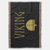 Viking Helmet Blanket Decke (Vorderseite Vertikal)