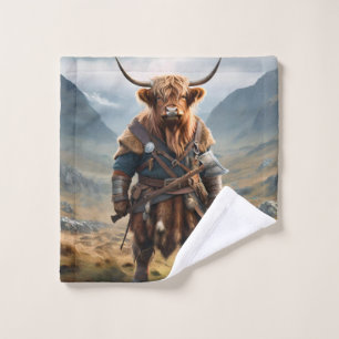 Viking Highland Cow, Waschlappen