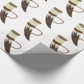 Viking-Horn Geschenkpapier (Ecke)
