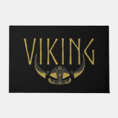 Viking Horned Helmet Doormats Fußmatte (Vorderseite)