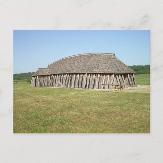 Viking House Postkarte (Vorderseite)