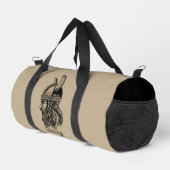 Viking in einem Helm Duffle Bag (Rechte Ecke)