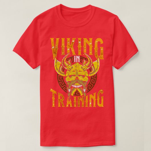Viking In Training Vikings T-Shirt (Design vorne)