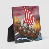 Viking Invasion Fleet Fotoplatte (Vorderseite)