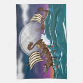 Viking Invasion Fleet Handtuch (Vertikal)