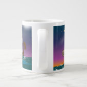 Viking Invasion Fleet Jumbo-Tasse (Rückseite)