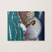 Viking Invasion Fleet Puzzle (Horizontal)