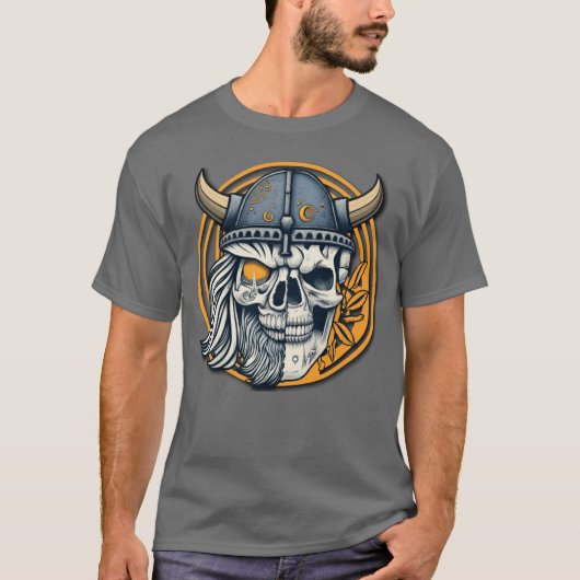 Viking ist unbesiegbar T-Shirt (Vorderseite)