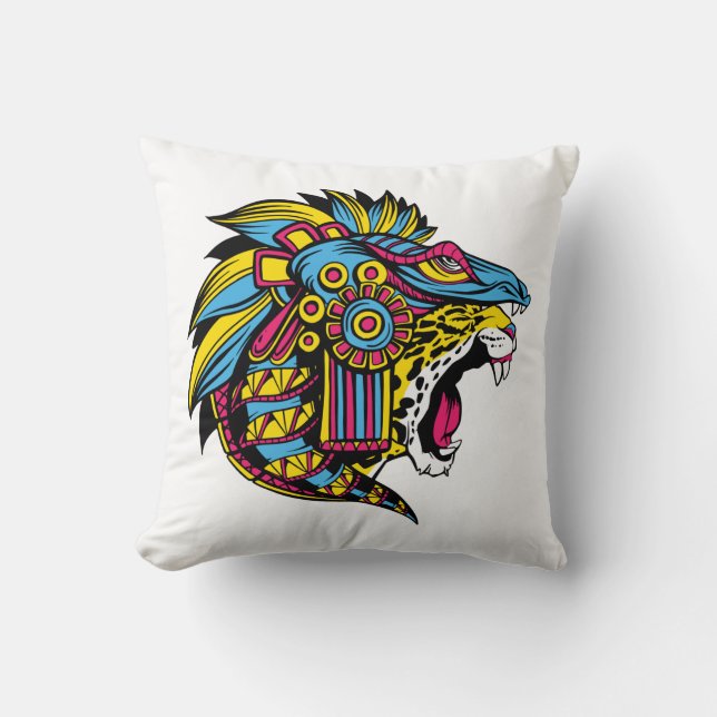 Viking Jaguar Kissen (Vorderseite)