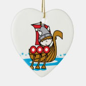 Viking-Junge Keramikornament (Rechts)