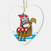 Viking-Junge Keramikornament (Links)