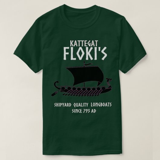 Viking Kattegat Floki Verstärker Zubehör für Vikin T-Shirt (Design vorne)